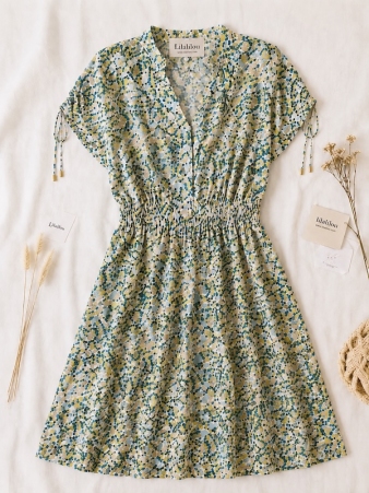 Robe chemise Nina courte Pollen Pop
