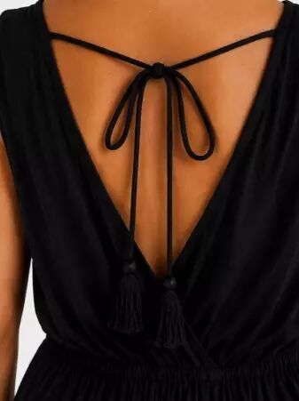 Robe courte H�cate Noir
