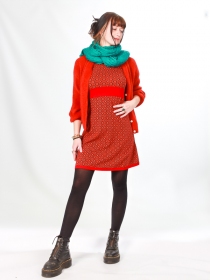 Robe Elie Diamond Corail