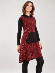 Robe Fantasia Forsythia rouge