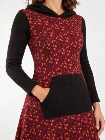 Robe Fantasia Forsythia rouge