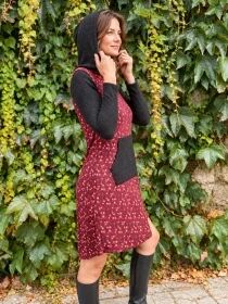 Robe Fantasia Forsythia rouge