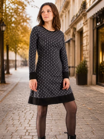 Robe Guapa Diamond Gris