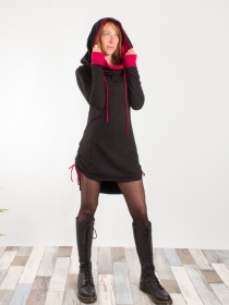 Robe Guru  Noir et Rouge