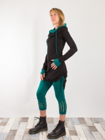 Robe Guru Noir Emeraude