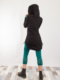 Robe Guru Noir Emeraude