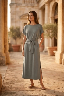 Robe Karla kaki
