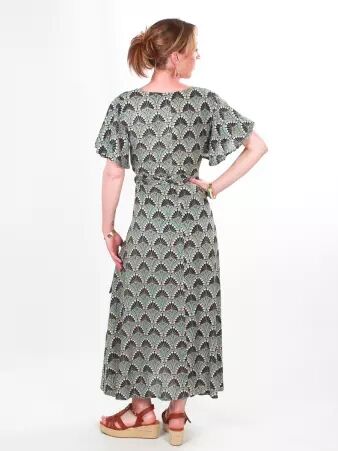 Robe kimono Moshi Art-deco