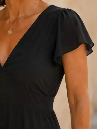 Robe longue Aelle Noir