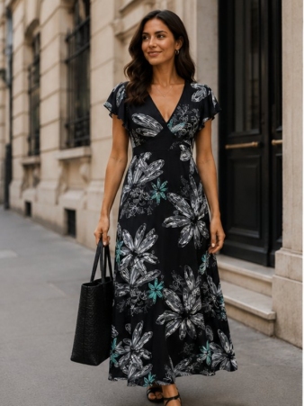 Robe longue A�lle Reva
