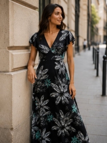 Robe longue A&euml;lle Reva