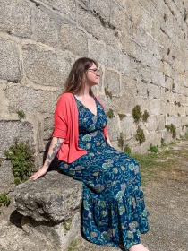 Robe longue Billy Night garden