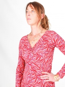 Robe Louie Coton Bio rose