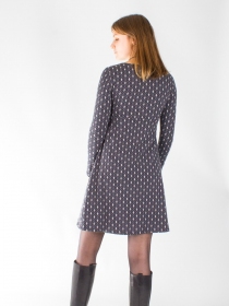 Robe Louie Diamond Gris