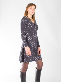 Robe Louie Diamond Gris