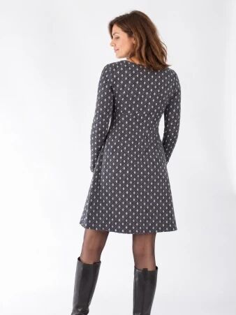 Robe Louie Diamond Gris