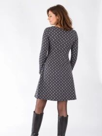 Robe Louie Diamond Gris