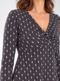 Robe Louie Diamond Gris