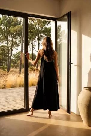 Robe luxia noir