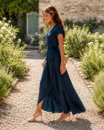 Robe Olympe Petrol