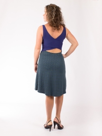 Robe Paquita Dandy dots Bleu