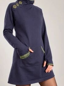 Robe pull Cocoon Bleu
