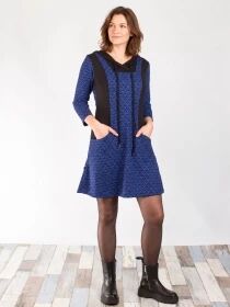 Robe Sweaty Inca Bleu