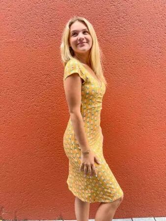 Robe Thia Pinia Jaune
