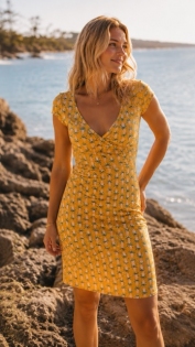 Robe Thia Pinia Jaune