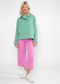 Softshelljacket Tiny Trench be bold green