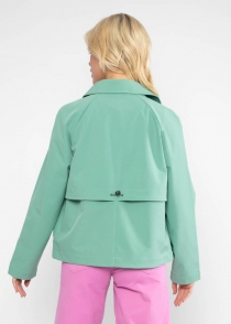 Softshelljacket Tiny Trench be bold green
