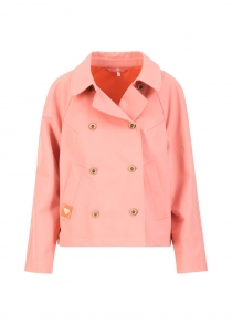 Softshelljacket Tiny Trench lucky lips pink
