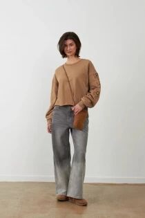 Sweat shirt Auxanne beige