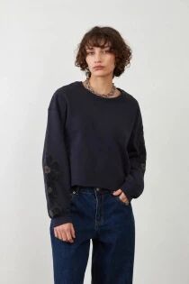 Sweat shirt Auxanne navy