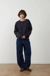 Sweat shirt Auxanne navy