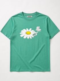 T-shirt Dj Marguerite vert