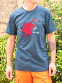 Tee shirt Lophiiformes Gris ardoise
