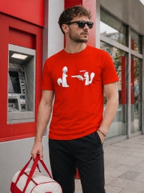 T-shirt Nuts rouge