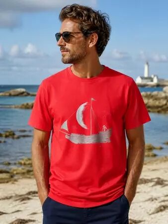 T-shirt Octavius rouge