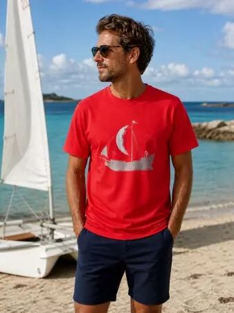 T-shirt Octavius rouge