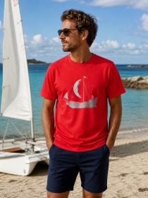 T-shirt Octavius rouge