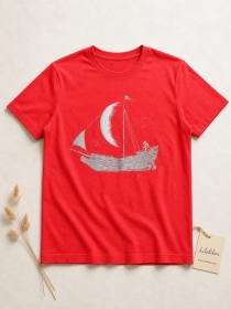 T-shirt Octavius rouge