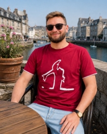Tee shirt Alinea raleur framboise