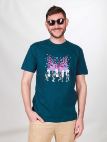 Tee shirt Butterfly Vs Crs Bleu