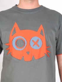 Tee shirt Katze mineral