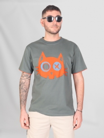 Tee shirt Katze mineral