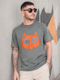 Tee shirt Katze mineral