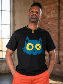 Tee shirt Katze noir