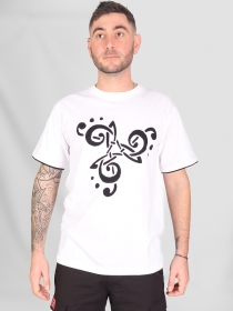 Tee shirt Sound of triskel blanc