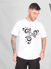 Tee shirt Sound of triskel blanc
